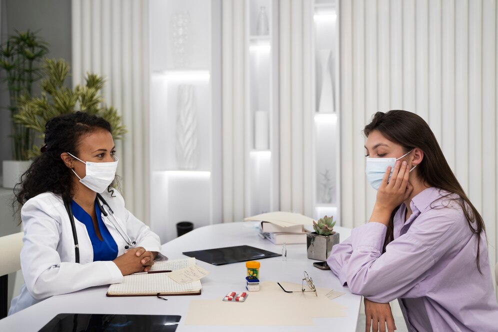 side-view-doctor-patient-wearing-masks